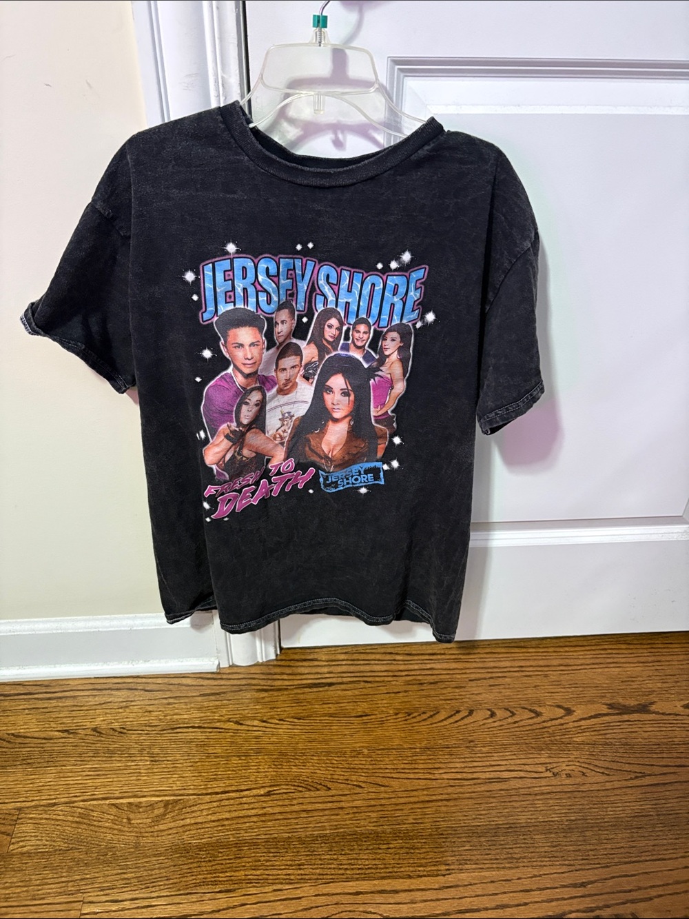 Jersey Shore Graphic Tee - Black